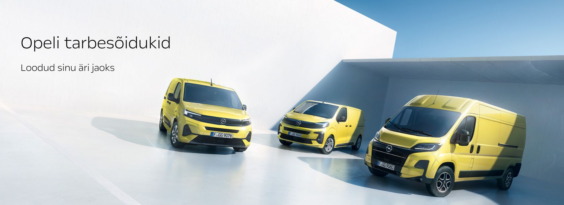 Opel kaubik sinu ärikasutuseks vaatega tulevikku– kuller laadib pakke futuristlikul maanteel