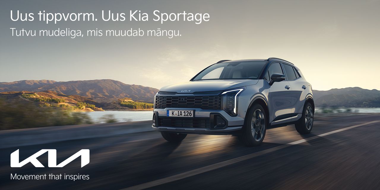Uus Kia Sportage Rakvere Autotehnikast.